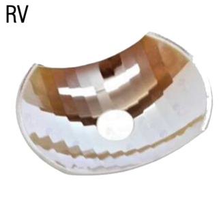 Refractaria de Lampara Halogena o Espejo Reflector en Cristal
