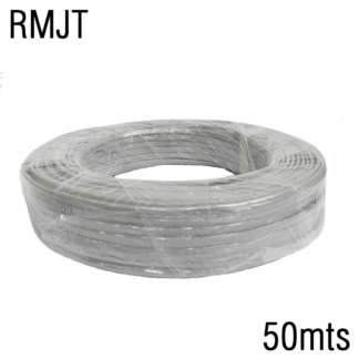 Rollo 50 mts Manguera Jeringa Triple