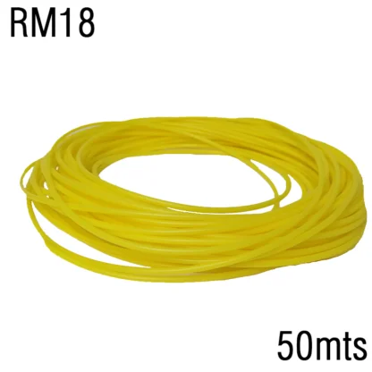 Rollo 50mts Manguera Nacional 1/8 Amarilla